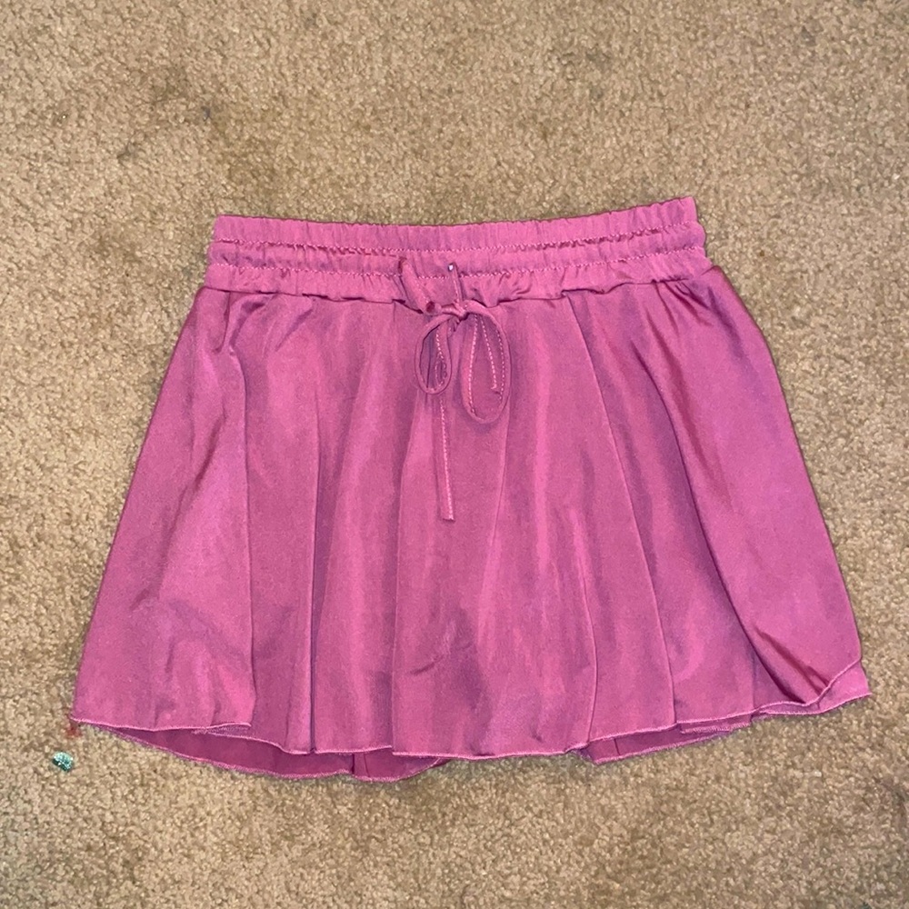 Plumb tennis skirt